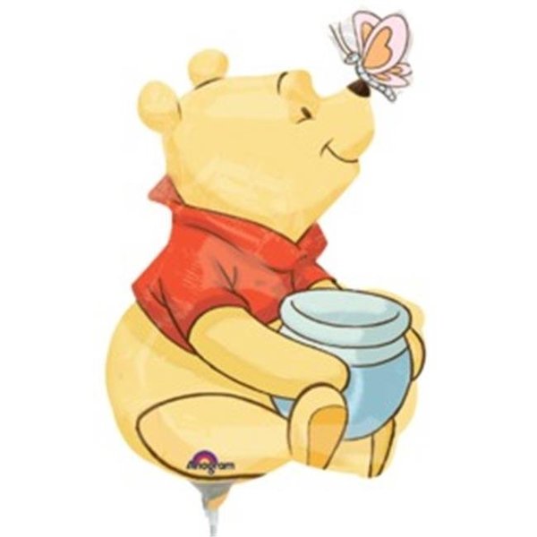 Loftus International Loftus International A2-6324 Pooh Full Body Mini Shape Balloon A2-6324